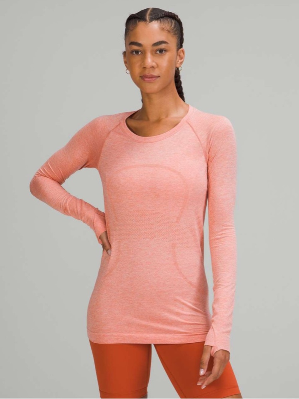 Lululemon Swiftly Tech Long Sleeve Shirt 2.0
Pink Savannah / Pink Mist